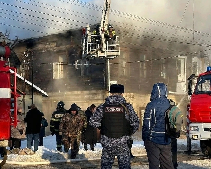 В бывшей усадьбе Щепетильникова вспыхнул пожар