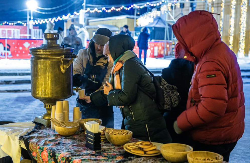 Более ста тысяч человек посетили парки Подмосковья в Рождество