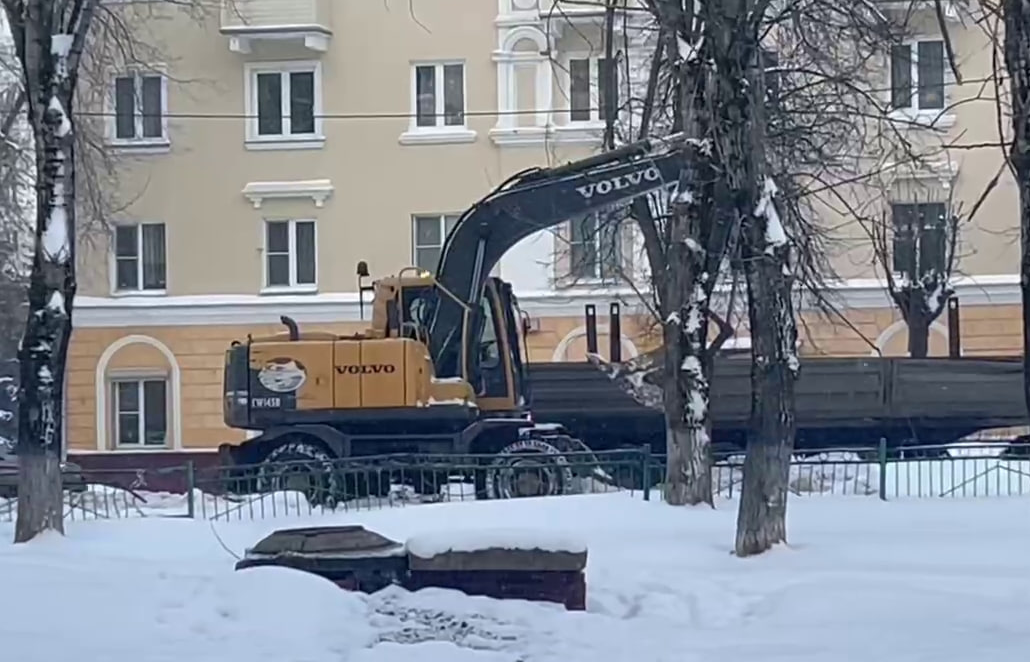 В Шепчинках ведут ремонт теплотрассы и занимаются развоздушиванием батарей в домах