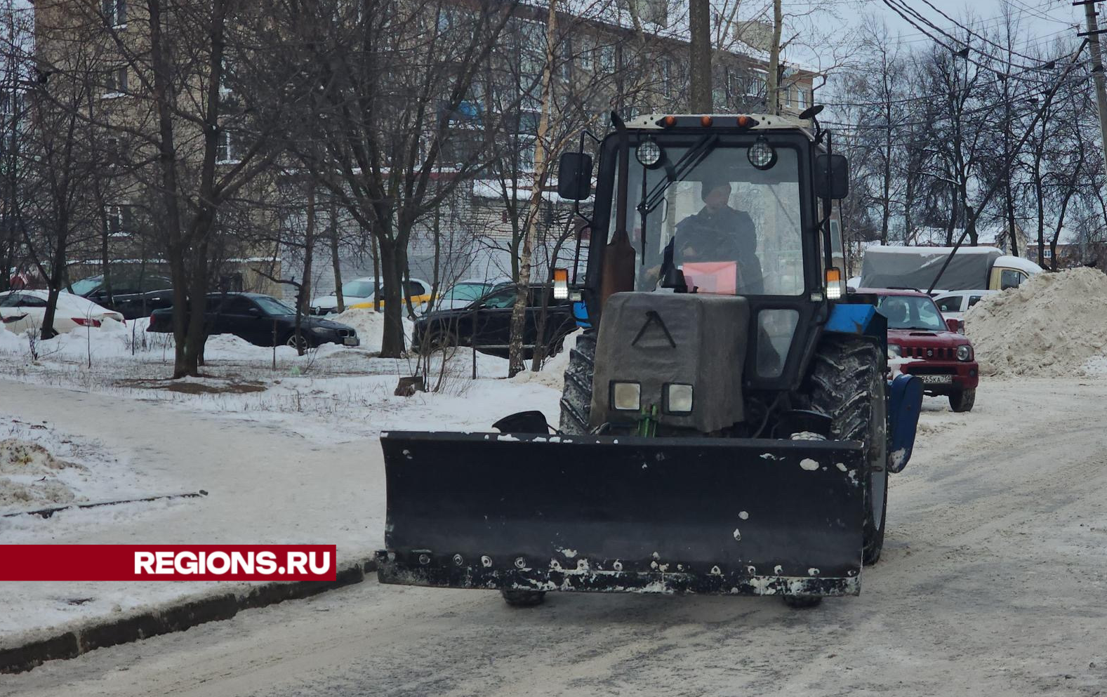 Коммунальные службы Павловского Посада круглосуточно расчищают улицы округа  | REGIONS.RU / Павловский Посад