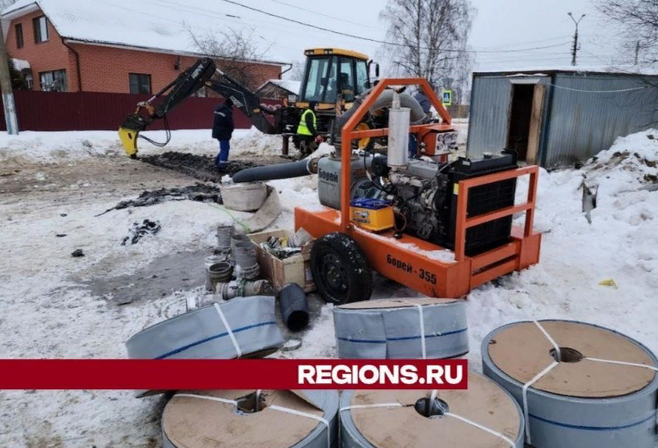 В Дрезне начинается реконструкция канализационного коллектора