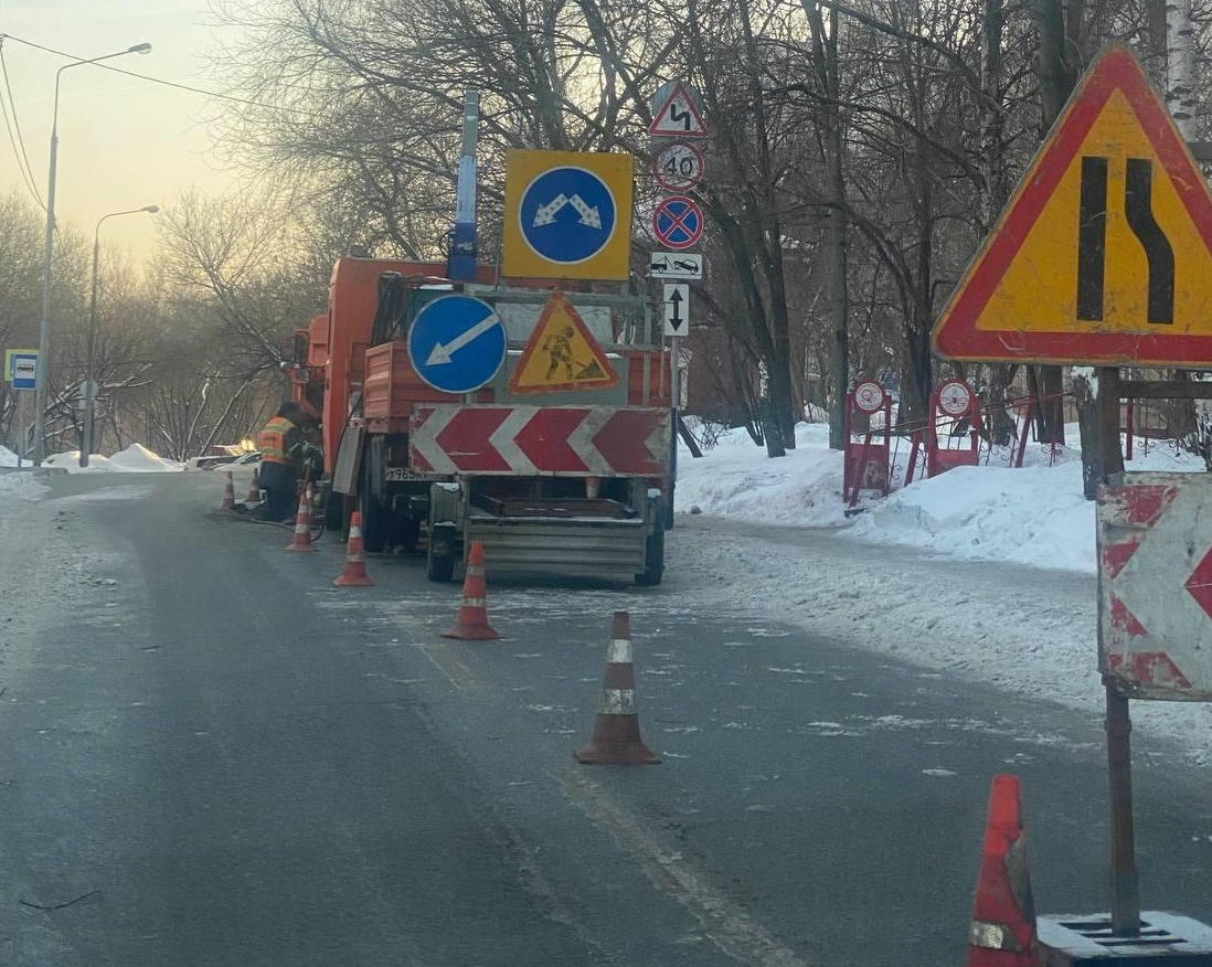 Дорожные службы восстановили освещение в деревне Третьяково