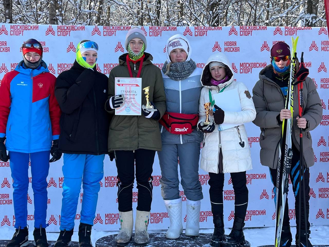 Юная спортсменка из Наро-Фоминска завоевала «золото» на «Лыжне России»