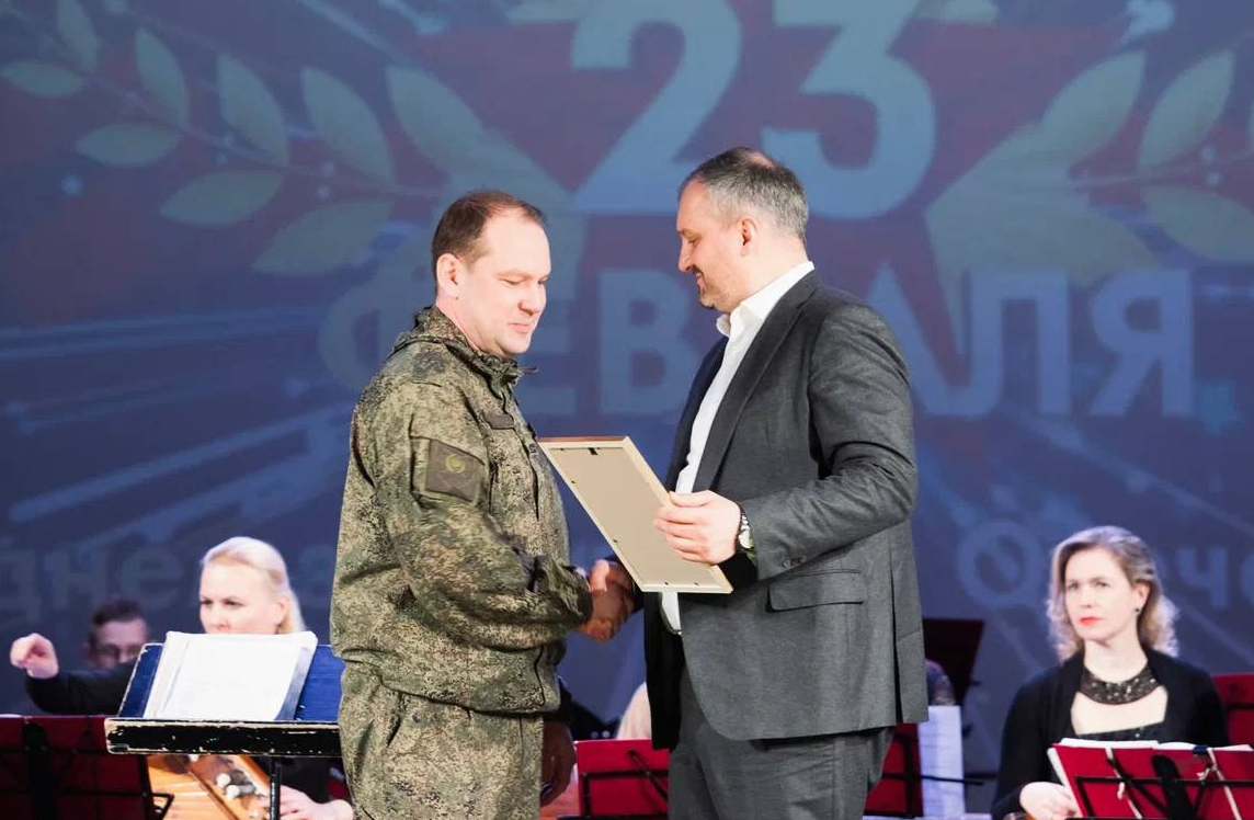 Военнослужащих отметили наградами в преддверии Дня защитника Отечества