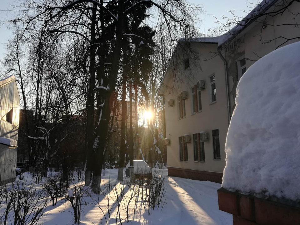 В Красногорске в воскресенье будет солнечно и морозно