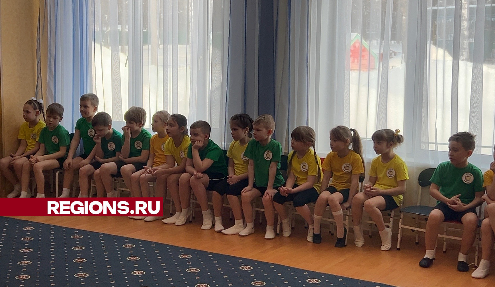 В Солнечногорске воспитанники детского сада спели патриотические песни в честь Дня защитника Отечества