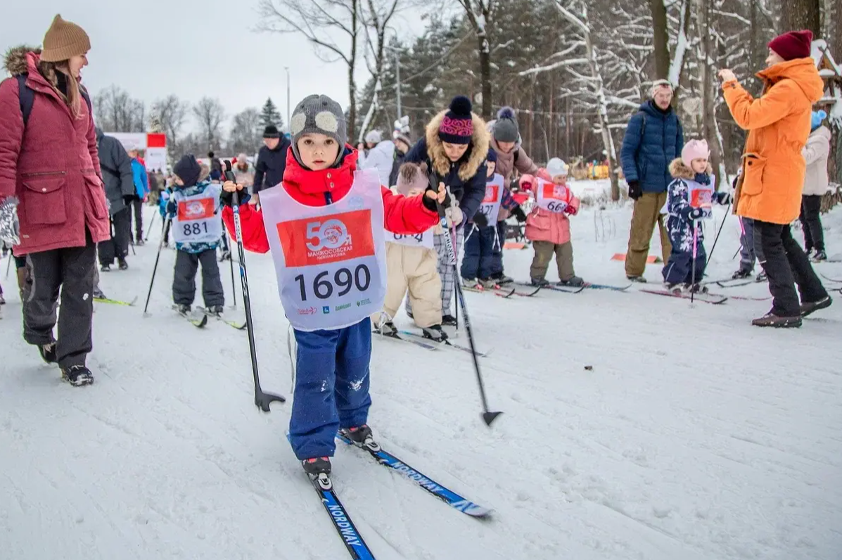 Туристы выбирают благоустроенные лыжные трассы Одинцовского округа
