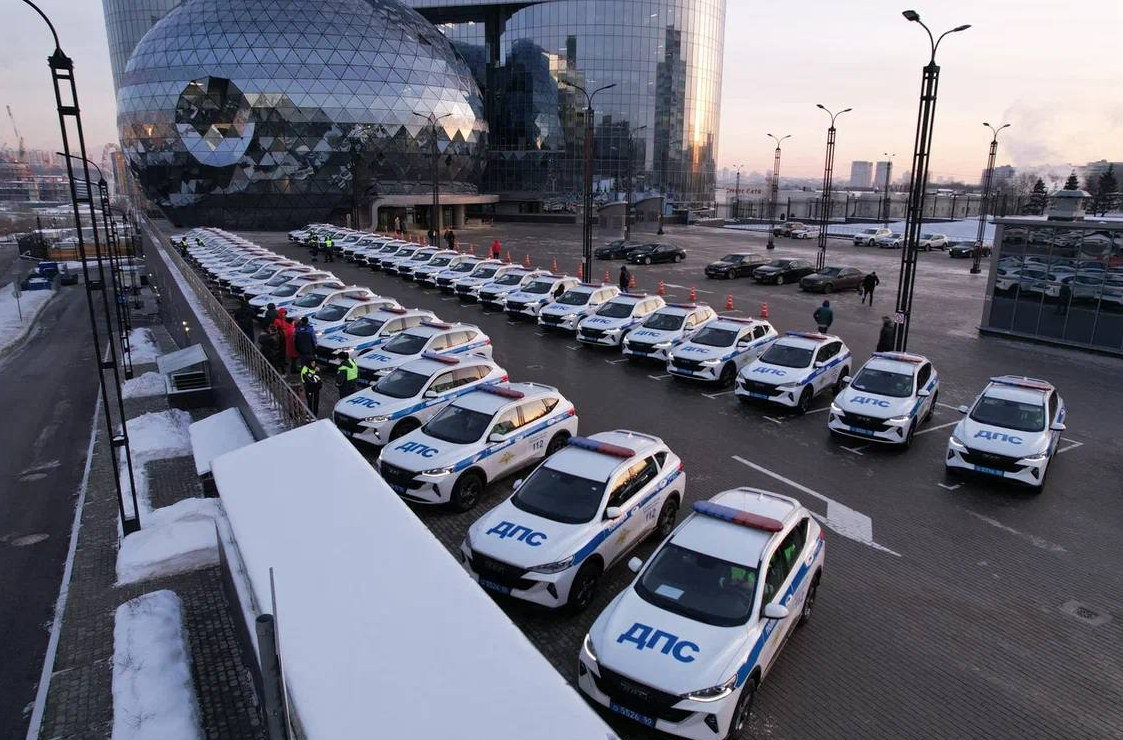 Полицейские Сергиева Посада начнут патрулировать дороги на новых автомобилях HAVAL F7