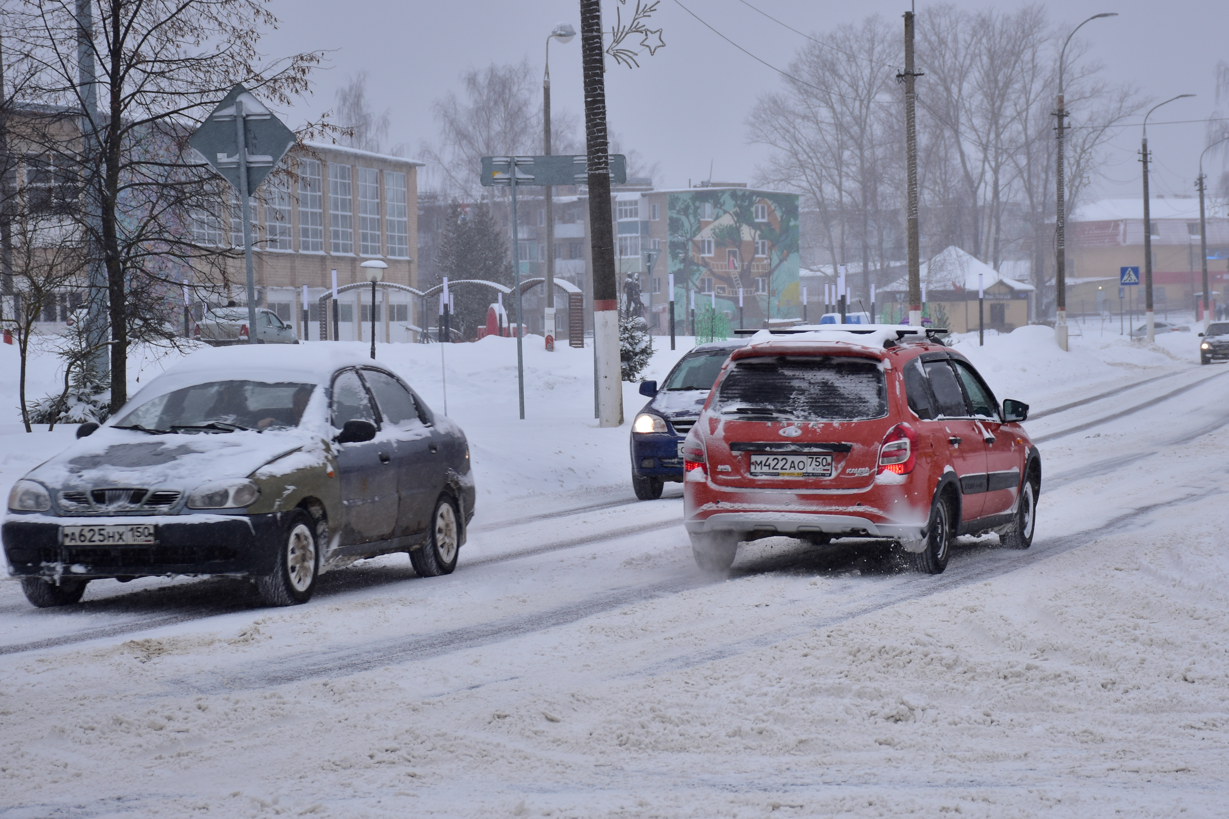 Минтранс Подмосковья сообщил о дорожной обстановке на Дмитровском шоссе вечером 21 февраля