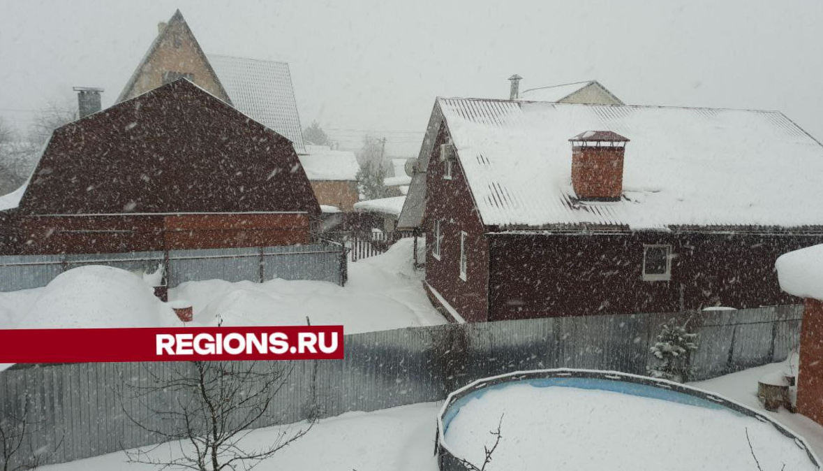 Лосино-Петровский накрыл снежный буран: что думают об этом жители и коммунальщики