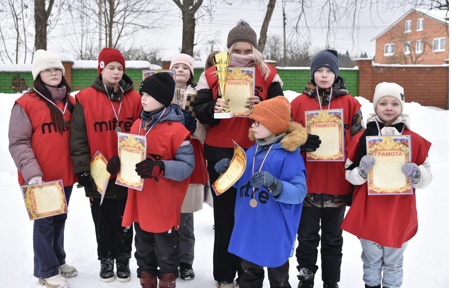Юные красногорцы заняли призовое место в «Малых зимних олимпийских играх»