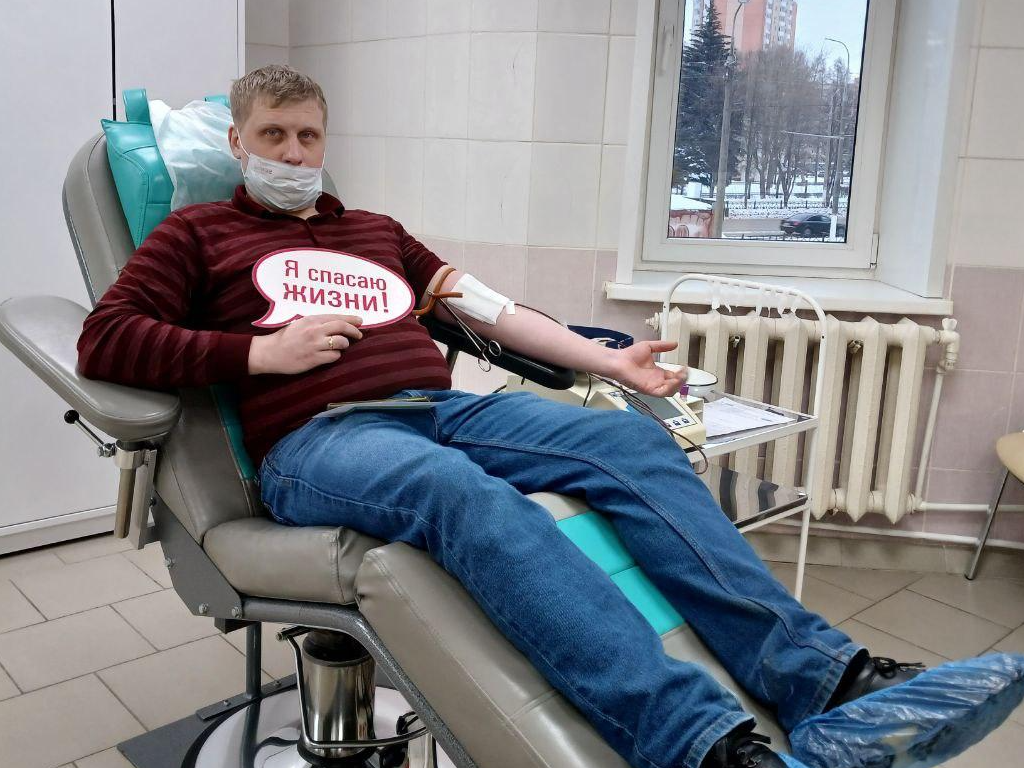 Жители округа активно поддержали акцию по сдачи крови