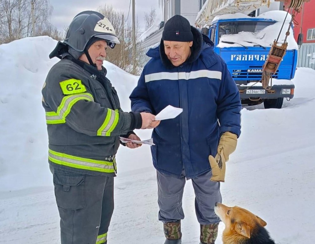Спасатели напоминают чеховцам правила пожарной безопасности в быту