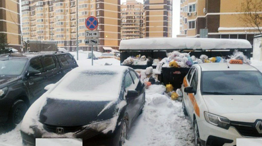 Стоянку автотранспорта запретили вблизи нескольких контейнерных площадок в Пушкино и Ивантеевке