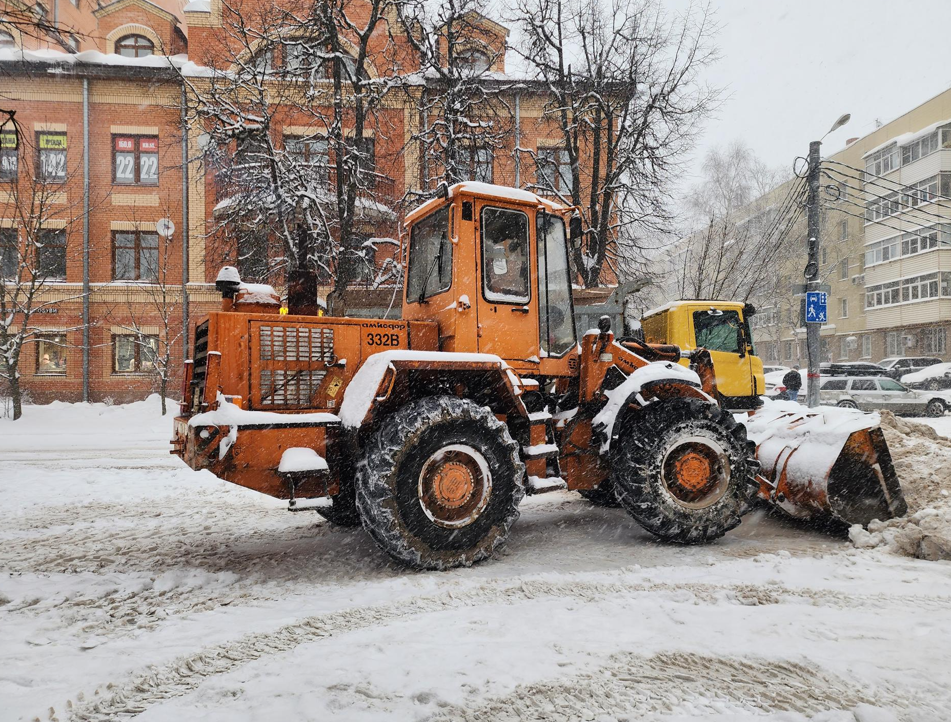 На Звенигород надвигается циклон «Ольга»: какие улицы будут расчищать первыми
