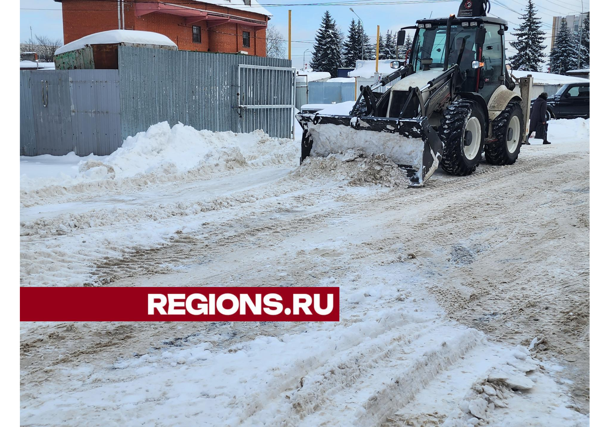 Работы по уборке снега после циклона «Ольга» близятся к завершению