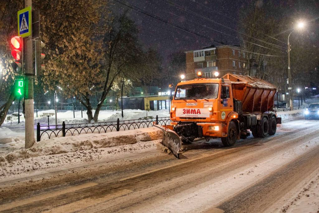 На Подольск надвигается циклон «Ольга» с рекордными снегопадами