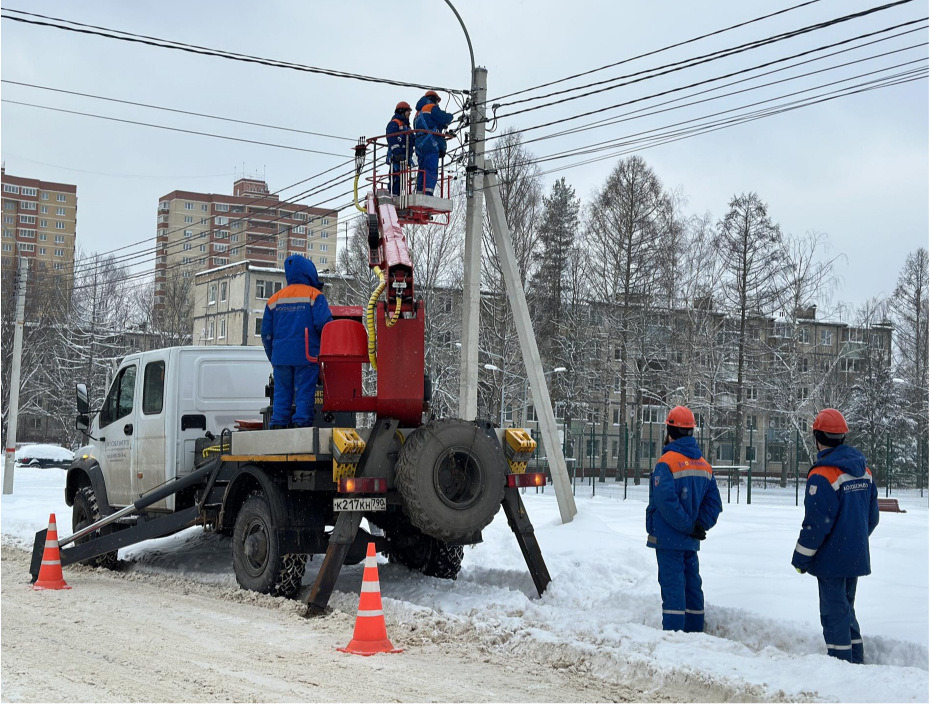 Жителей Ступина предупредили о возможном временном отключении электричества 19 февраля