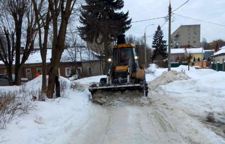 В городском округе очистили от снега и льда 55 километров дорог