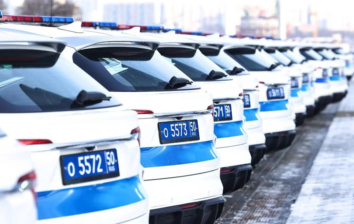 Современный китайский внедорожник пополнил парк патрульных машин ГИБДД Клина
