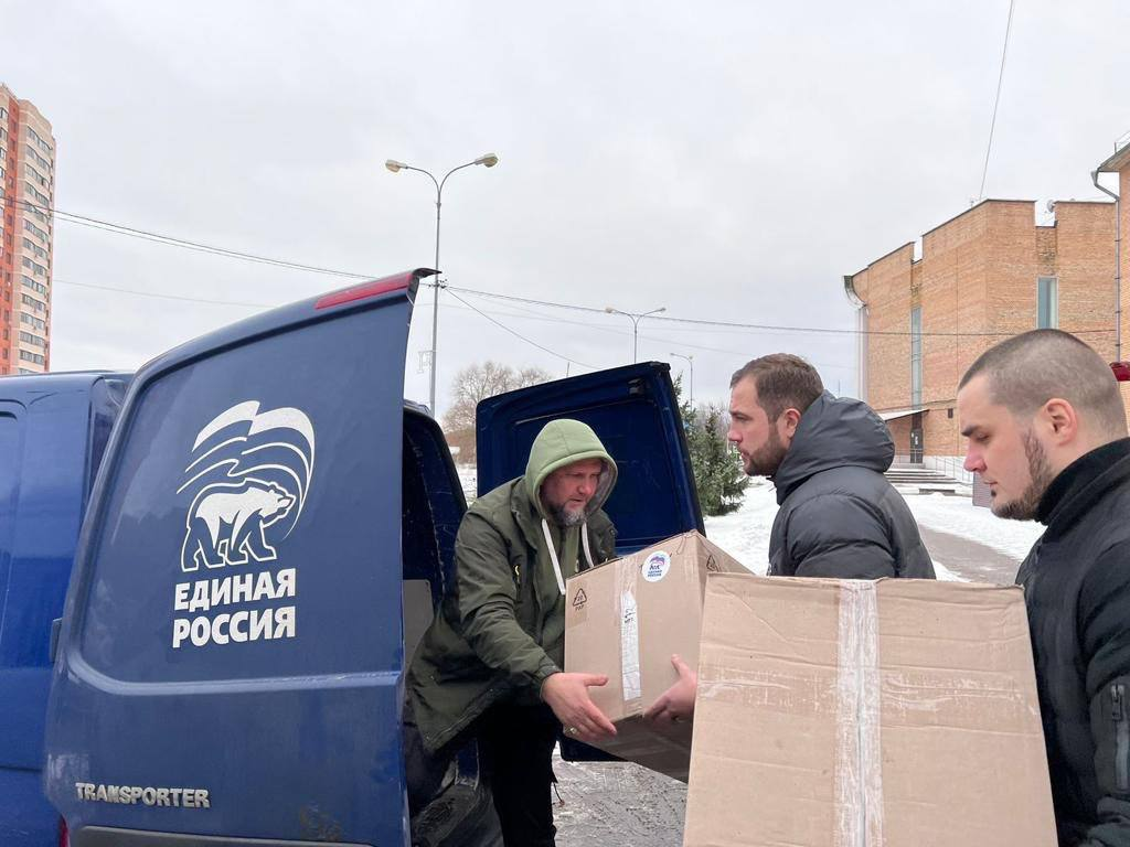 Более десяти тонн гуманитарной помощи собрали в Чехове за два месяца