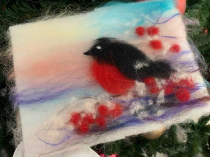 В Орехово-Зуеве научат делать картины из шерсти