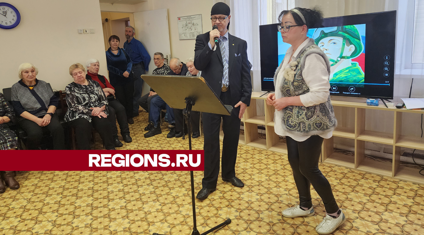В центре социального обслуживания в Пушкино звучали стихи и песни в честь праздника
