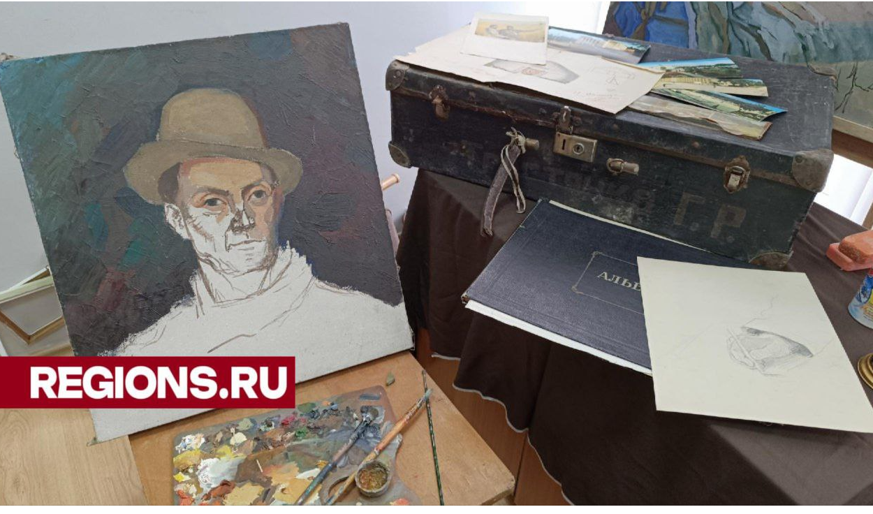 В Лобне до 3 марта можно увидеть выставку советского художника Германа Тростянко