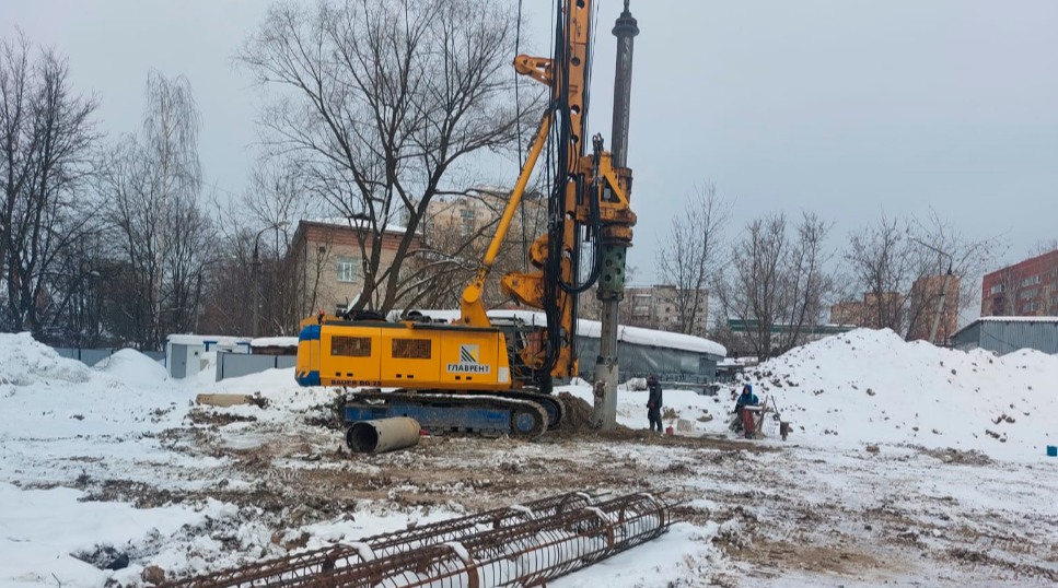 В Пушкино приступили к строительству новой поликлиники на проезде Розанова