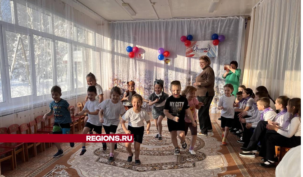 Дошколятам из Степаньково рассказали о здоровом образе жизни в игровой форме