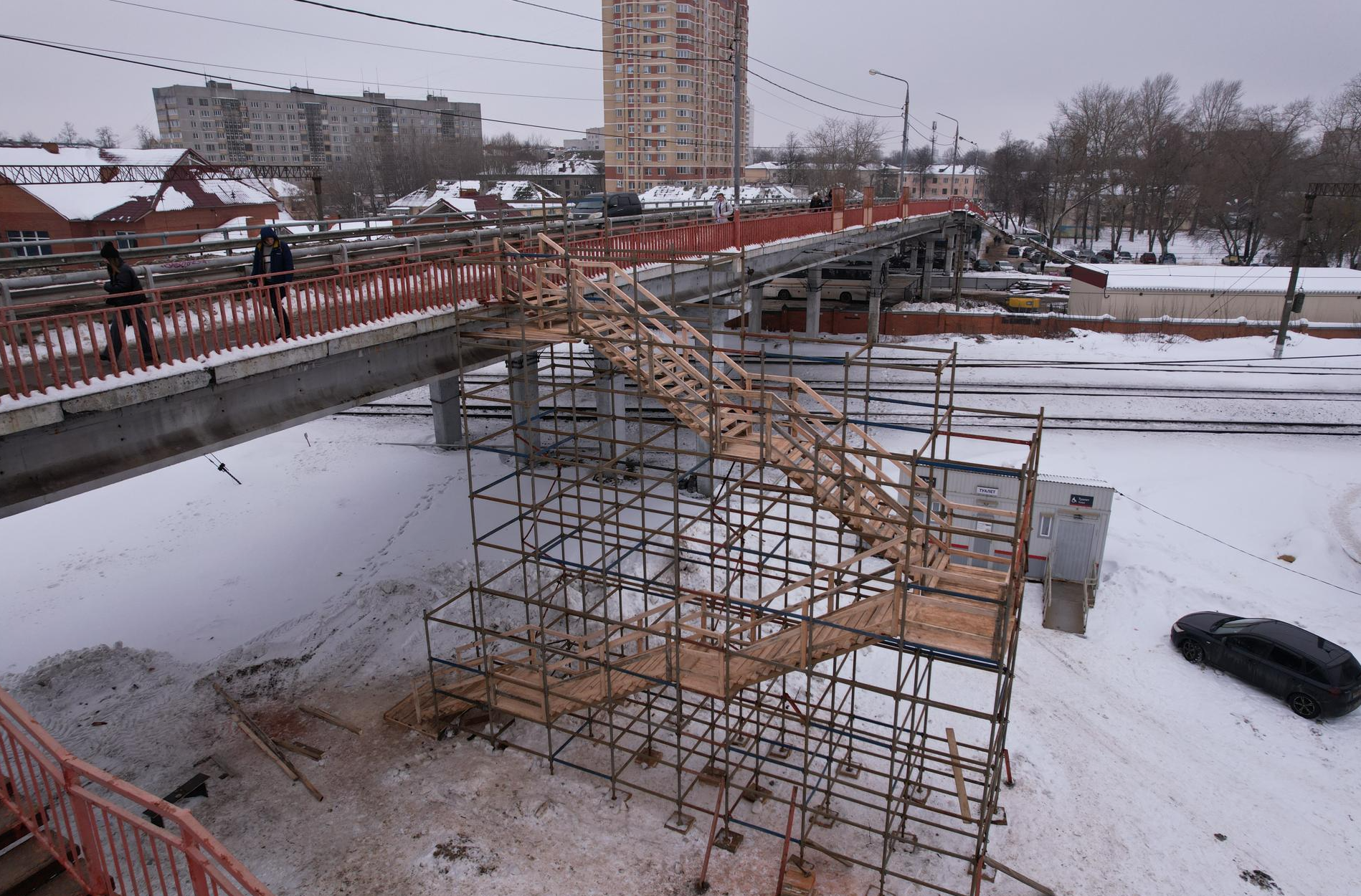 Весной ремонт моста у платформы «88 км» войдет в активную фазу