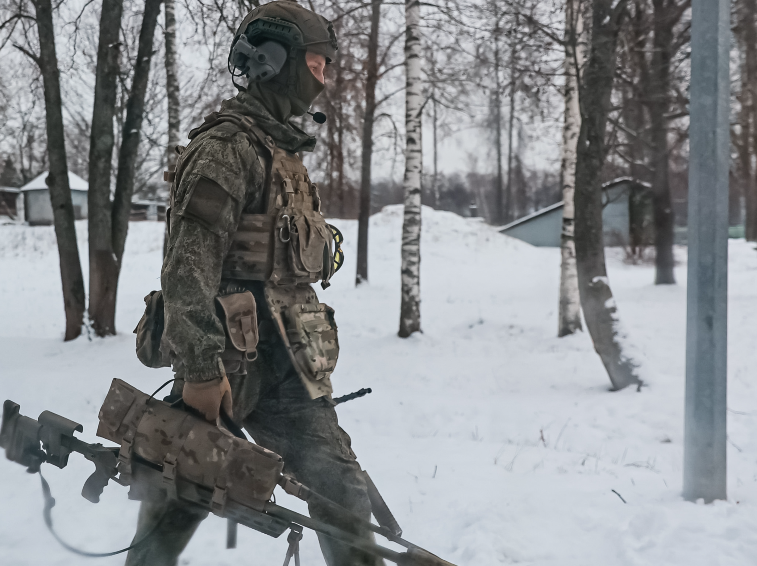 В Балашихе продолжает работу пункт отбора добровольцев на военную службу