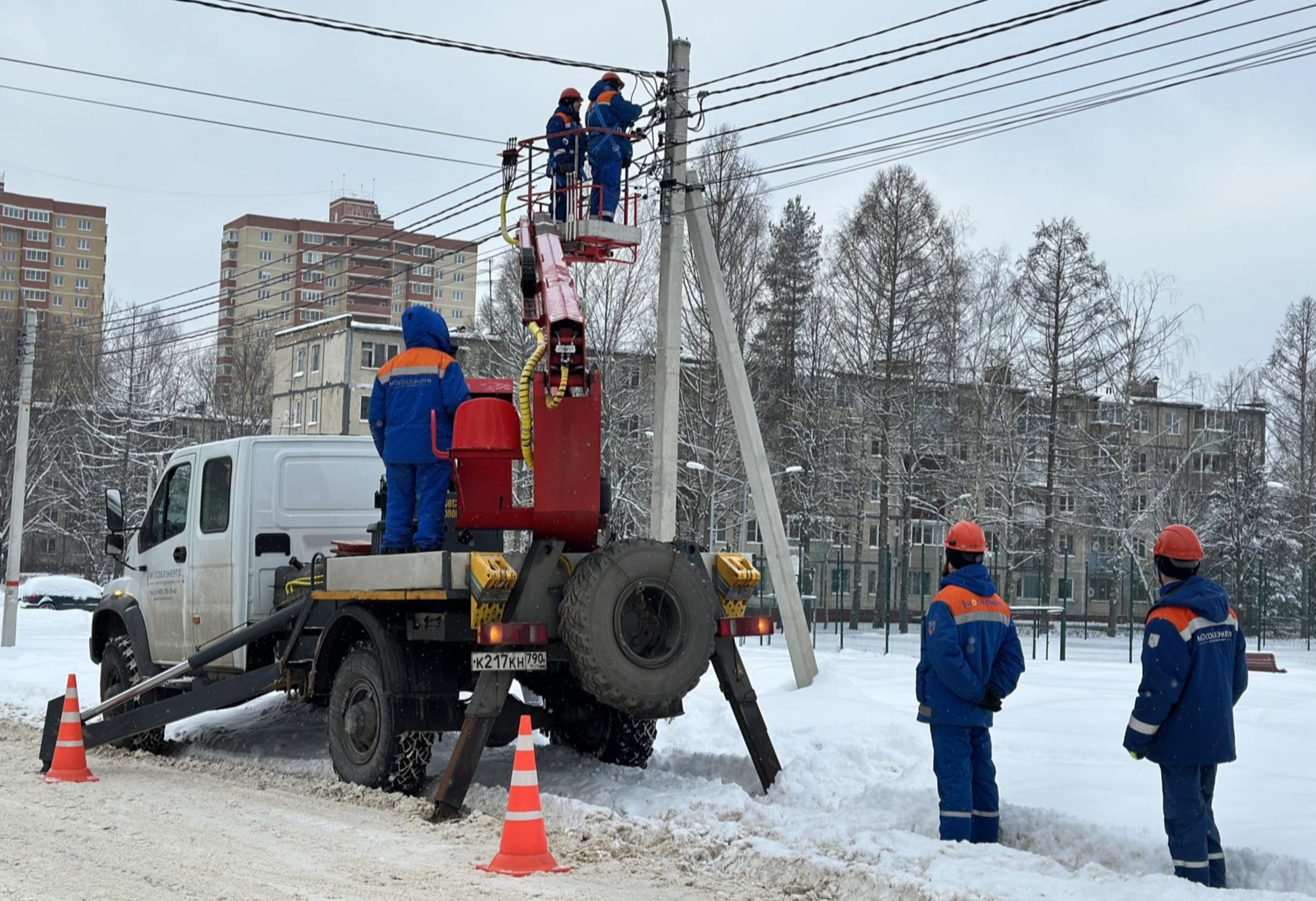 Жителей Ступина предупредили о возможном временном отключении электричества 28 февраля