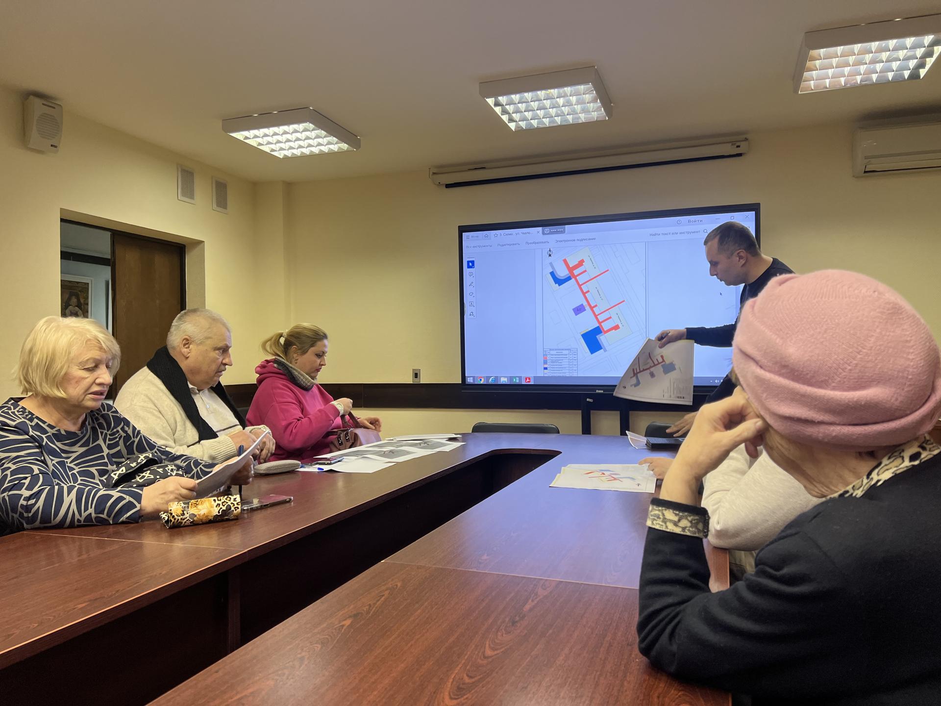Состоялась вторая встреча по вопросу благоустройства двора по улице Чкалова