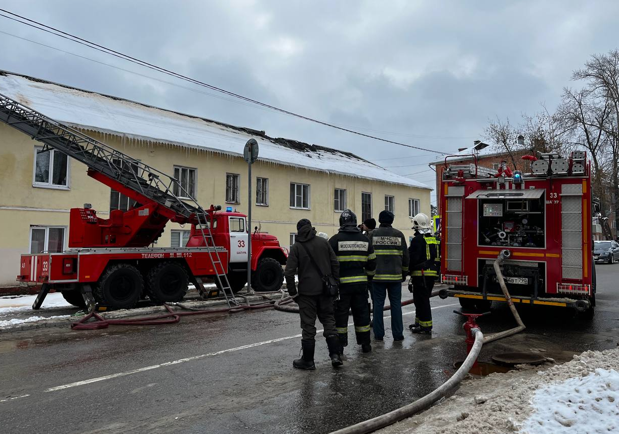 Пожар в доме на улице Клары Цеткин локализован