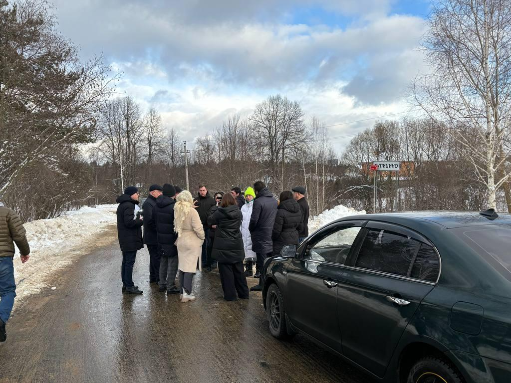 В Домодедове заасфальтировали дорогу к деревне Тупицино