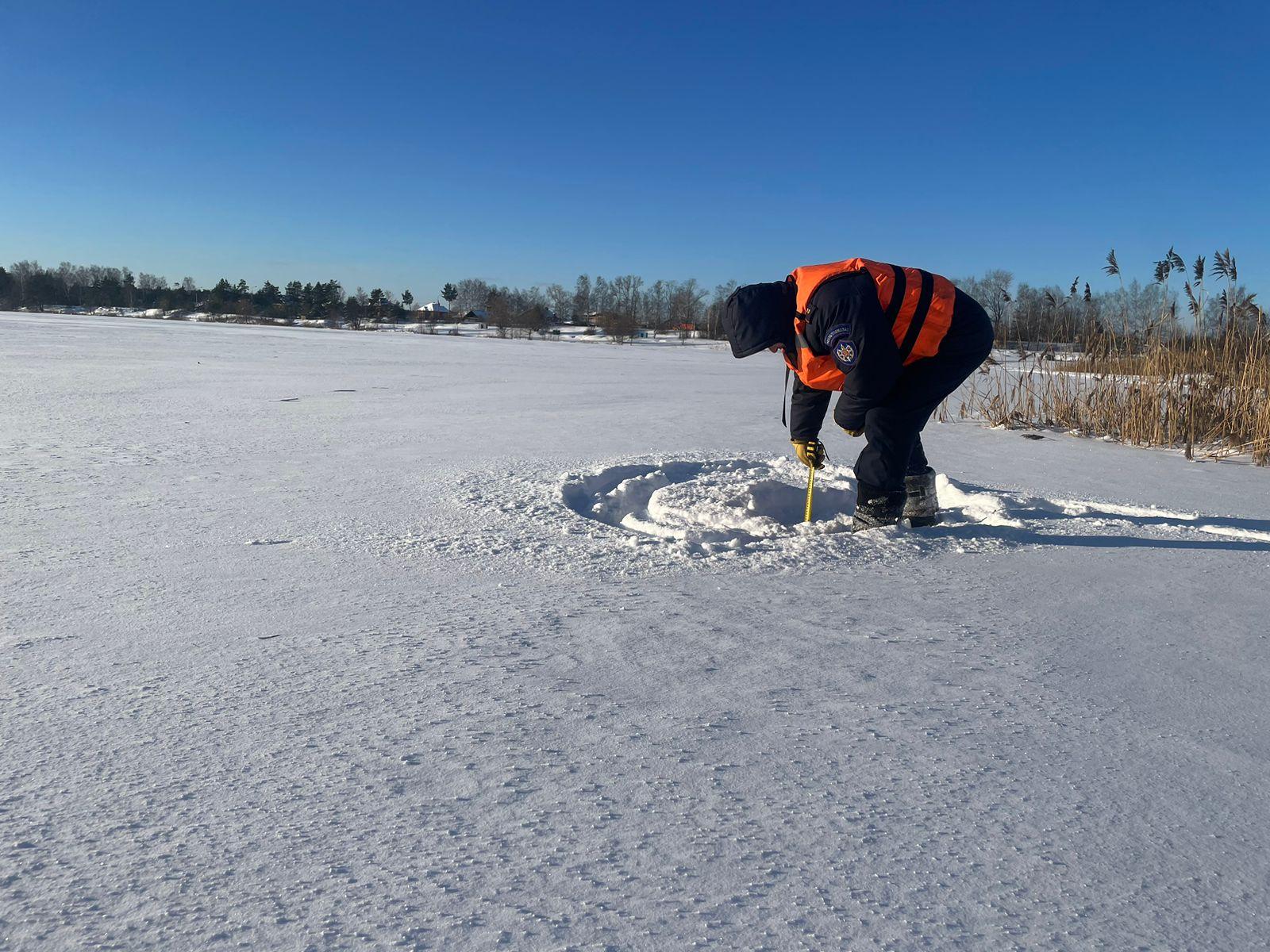 Спасатели обнаружили угрозу выхода на лед на водоемах Электрогорска