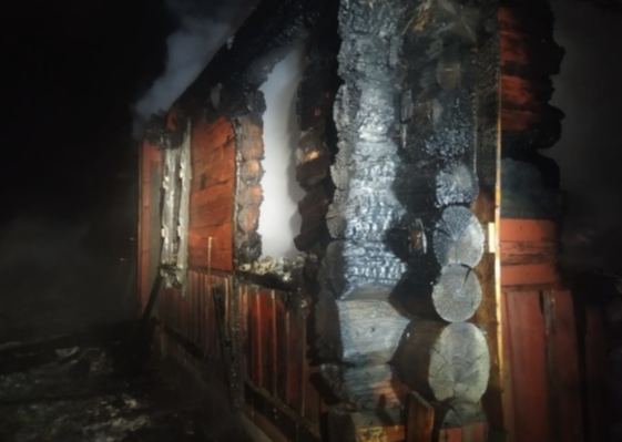 В Тимофеево 12 пожарных потушили вспыхнувший дом
