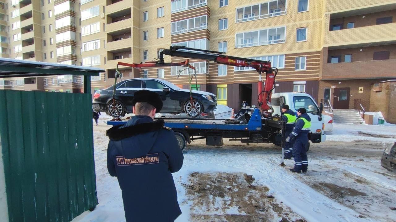 Неправильная эвакуация автомобилей