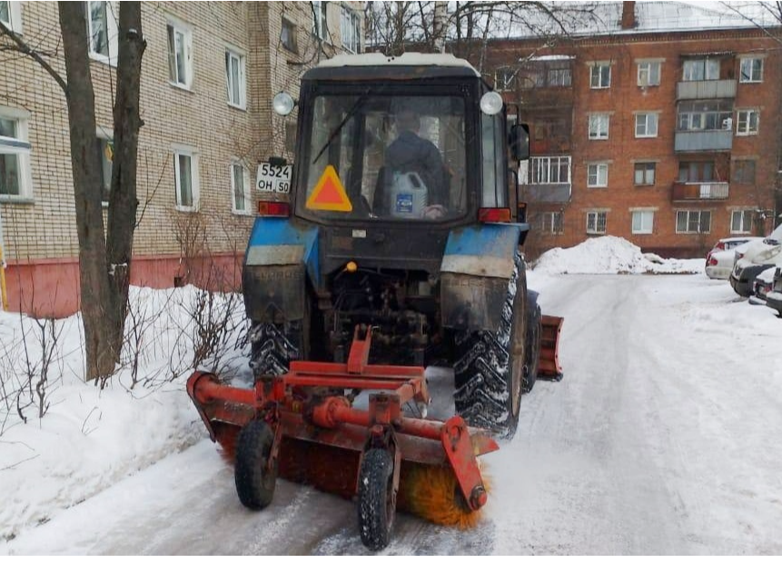 С начала зимы с территории Электростали вывезли более 120 тысяч кубометров снега