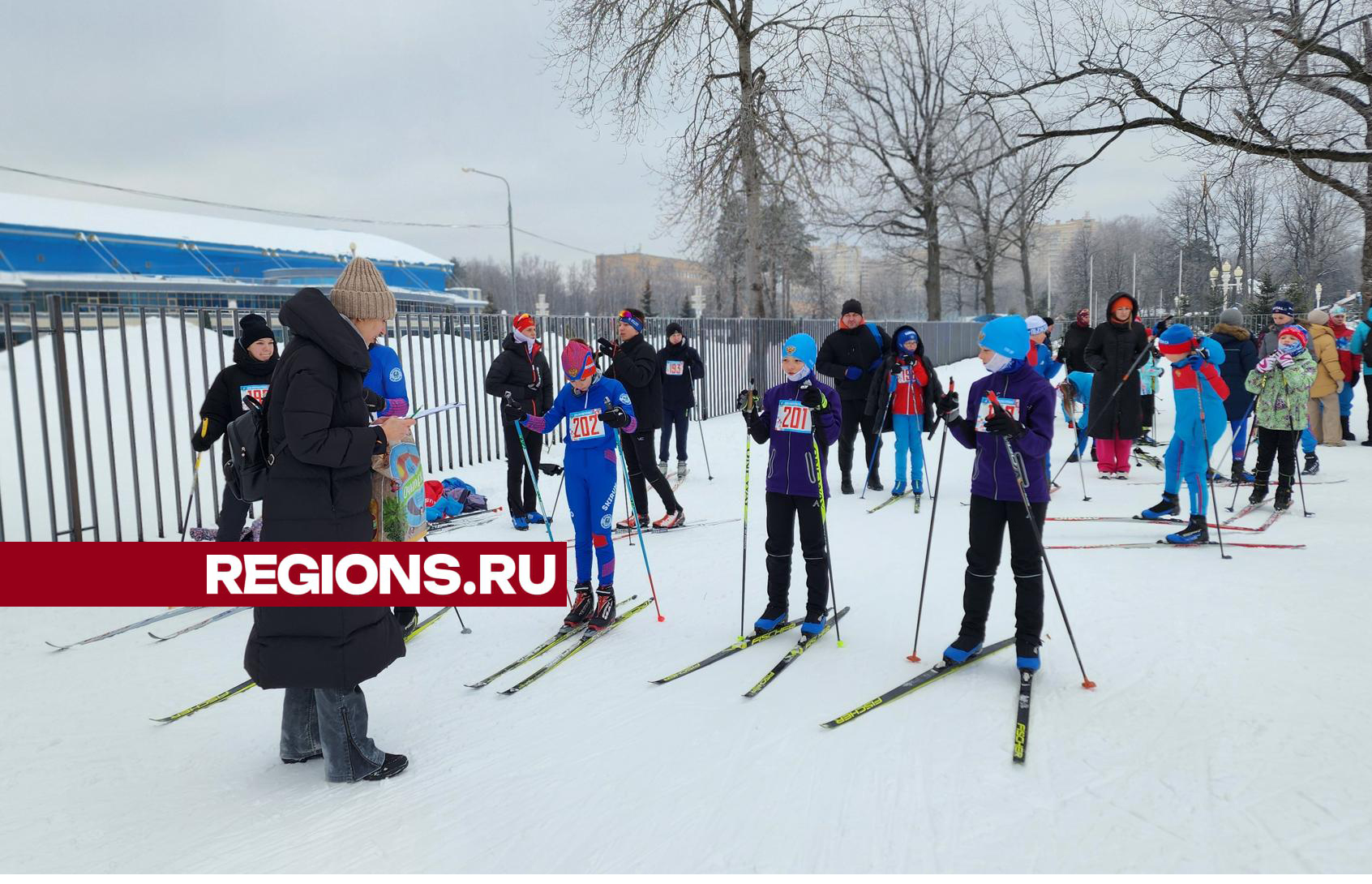 Лыжный этап спартакиады собрал спортсменов из семи школ города