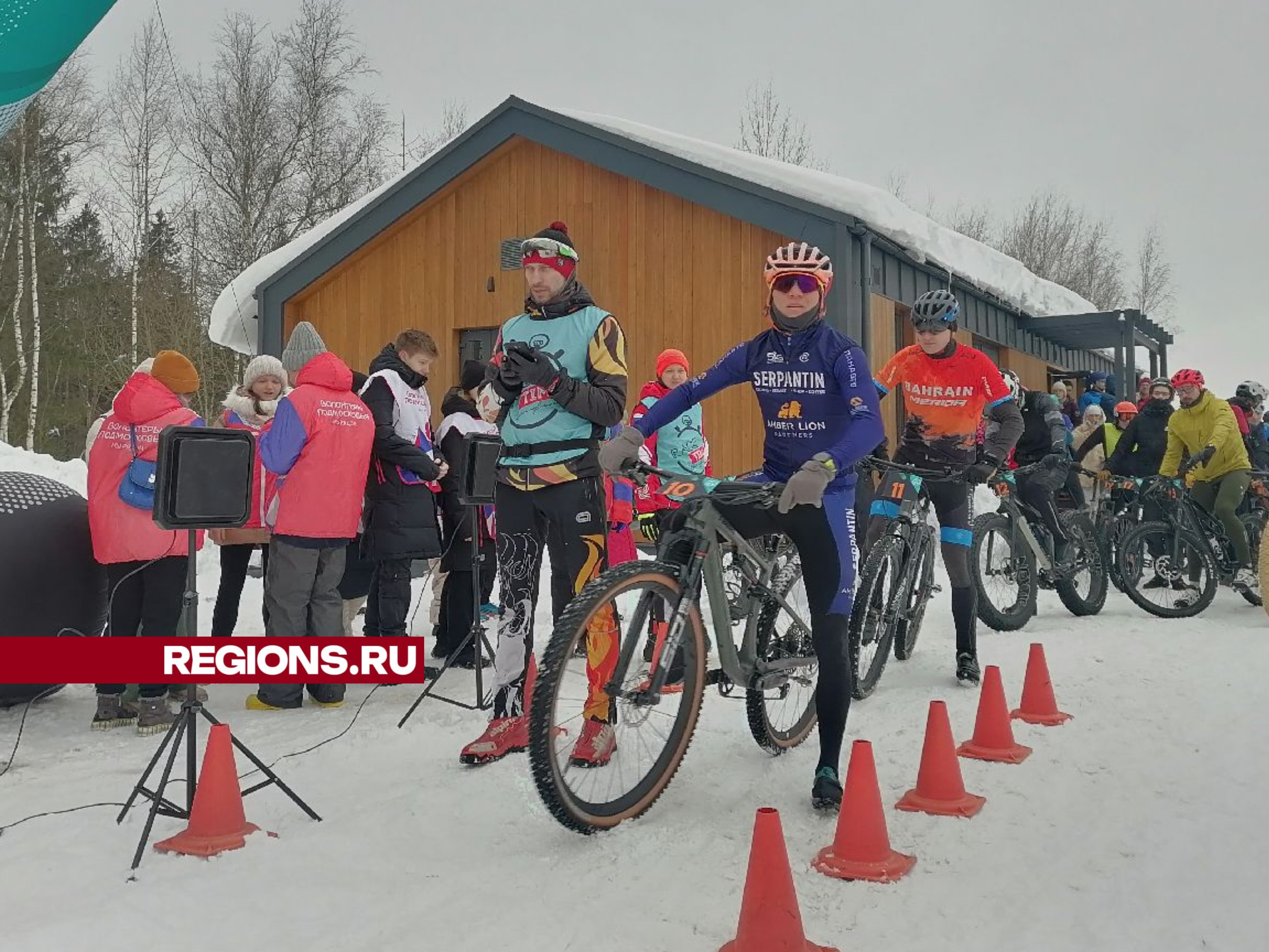 В Лобне прошла велогонка «Снежные дюны»