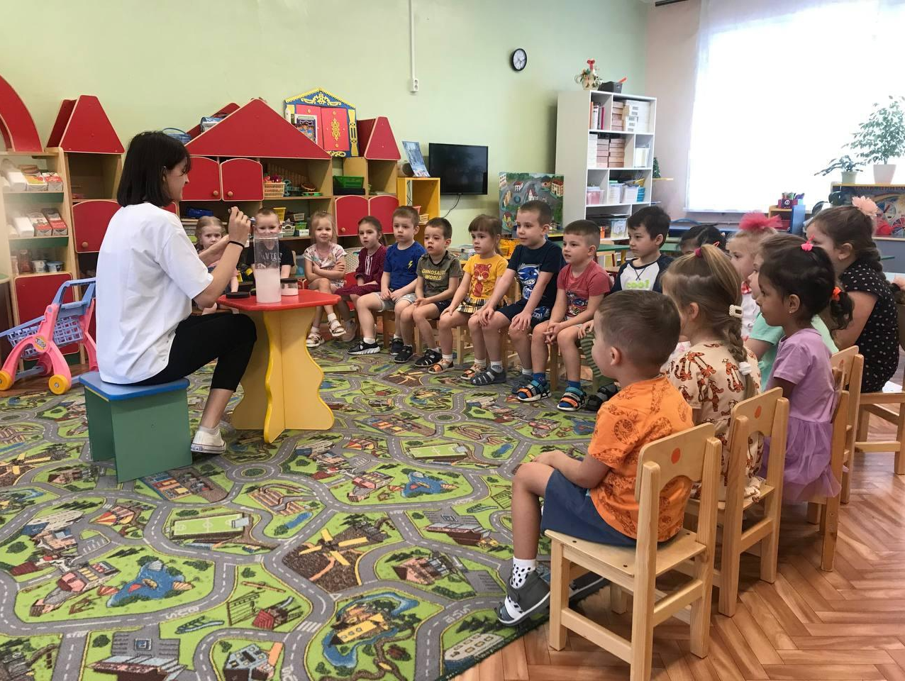 Зарайские детсадовцы практикуются в физике и химии