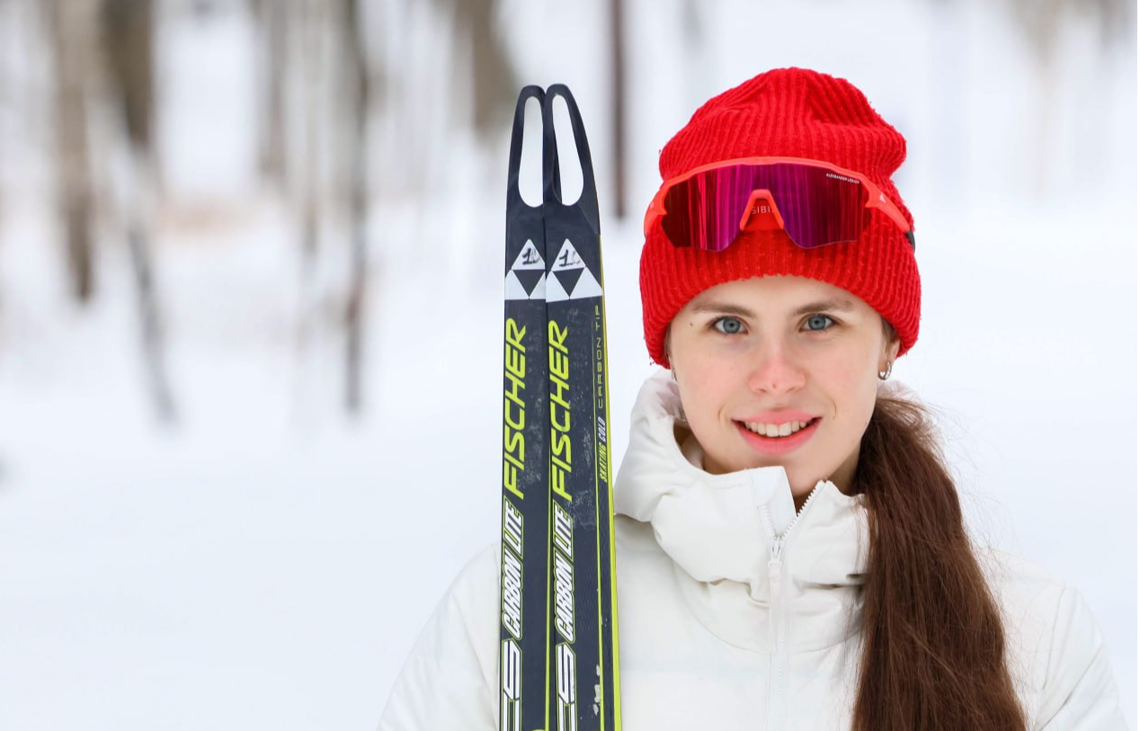 Жительница округа Ирина Головатюк вернулась с победой с чемпионата ЦФО по лыжным гонкам