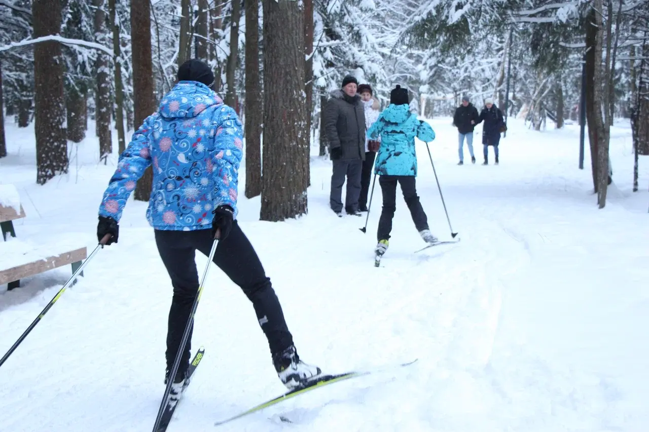 Во Фрязине работают две лыжные трассы