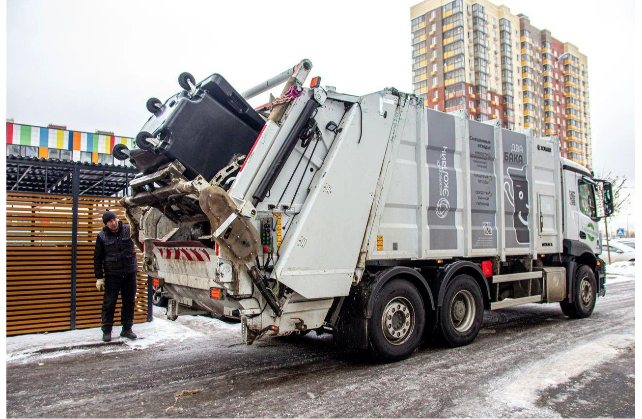 В связи с сильным снегопадом вывоз бытовых отходов проводится в усиленном  режиме | REGIONS.RU / Ногинск