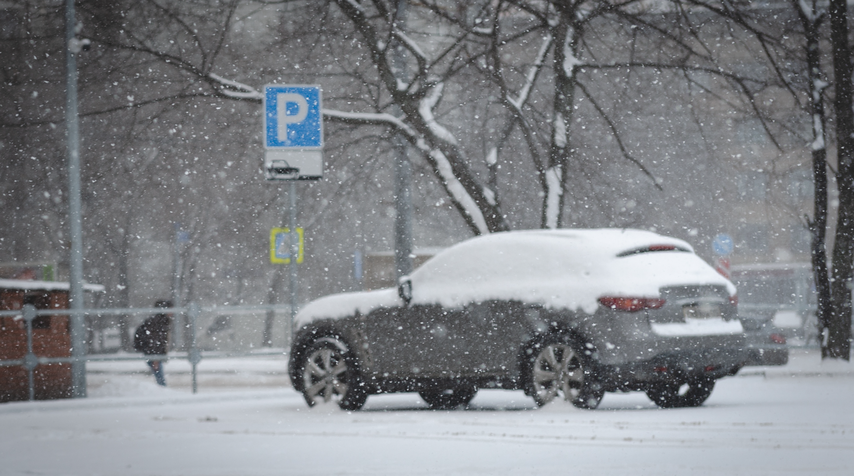 Наступает циклон «Ольга»: мытищинских водителей и пешеходов предупреждают об обильном снегопаде