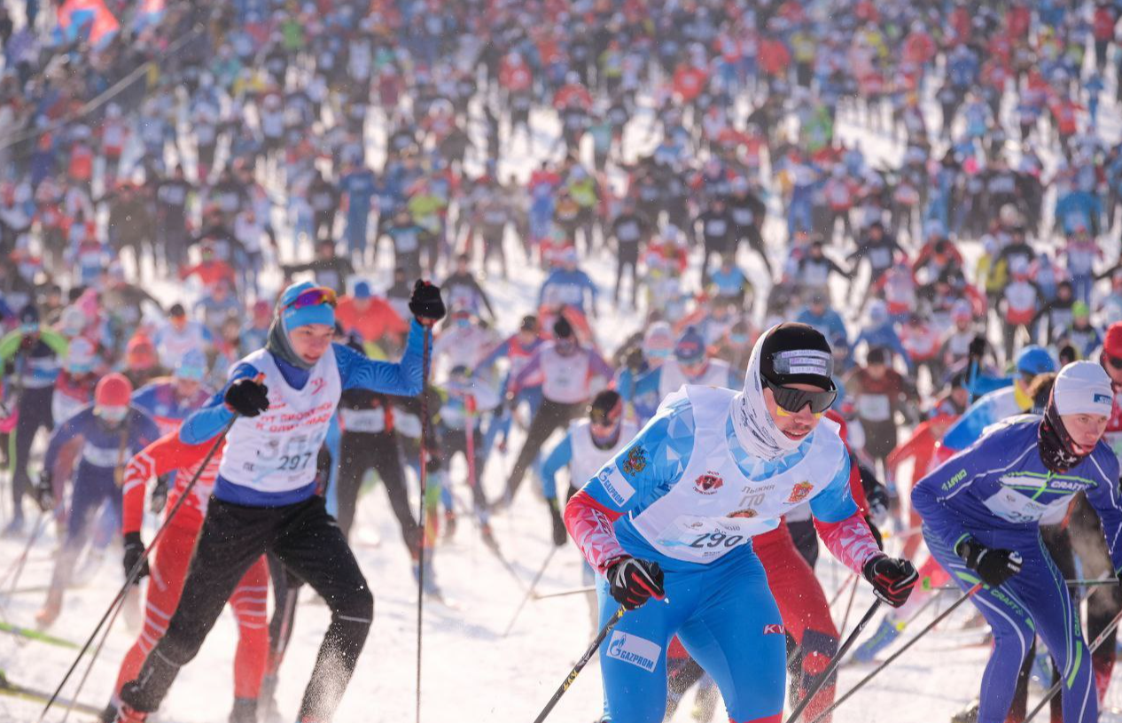 Всероссийская гонка «Лыжня России» объединила 10 тысяч участников в Подмосковье