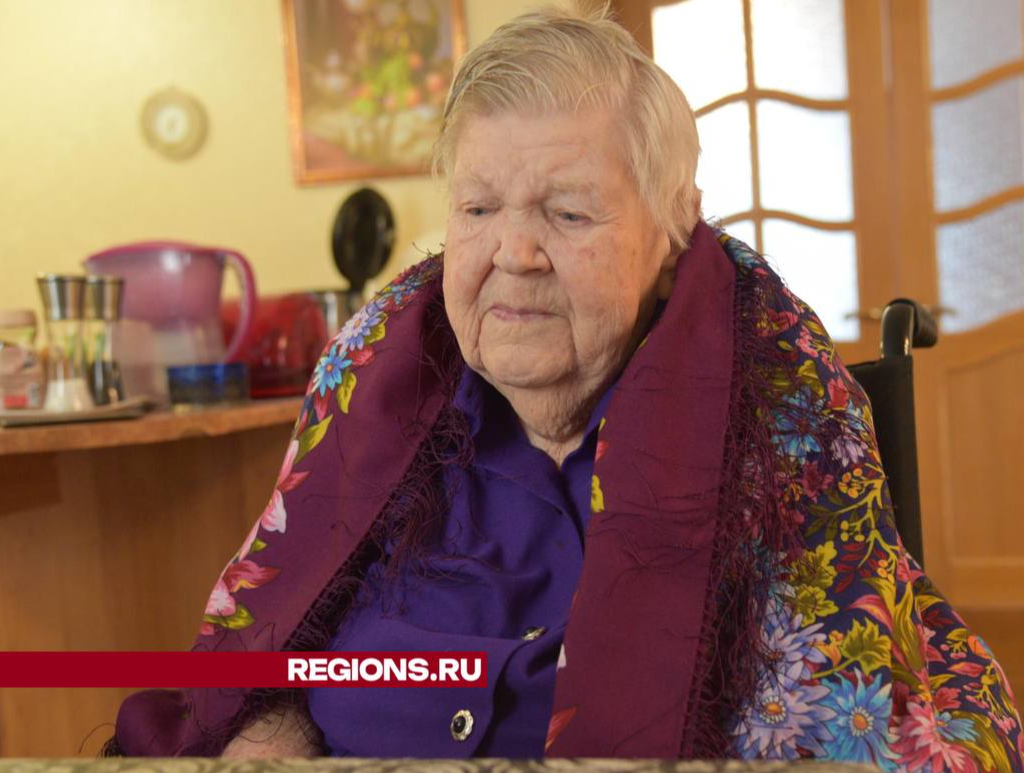 Пенсионерка, которая  выбрала Лотошино вместо Урала, отметила вековой юбилей