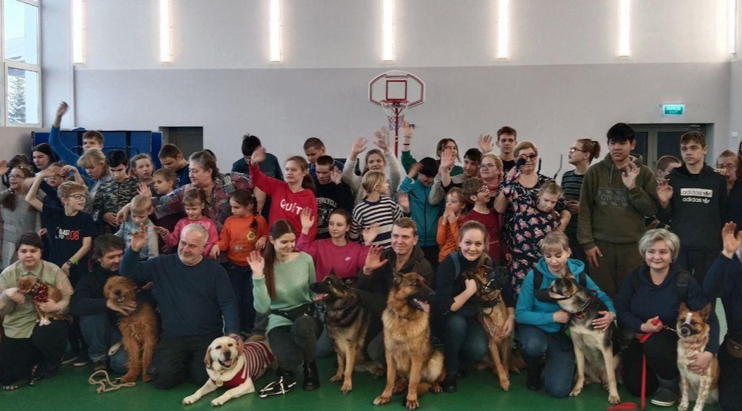 Дети в Сергиевом Посаде лучше поняли секреты поведения собак и поиграли с ними